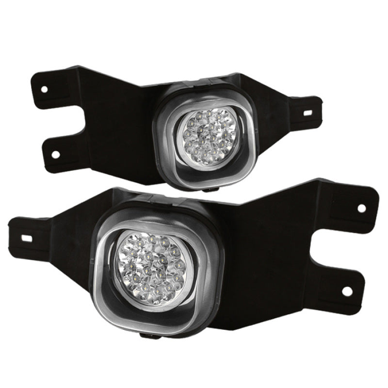 Spyder Ford F250/F350 99-04/Ford Excursion 00-05 LED Fog Lights w/Switch Clear FL-LED-FF25001-C 5015648