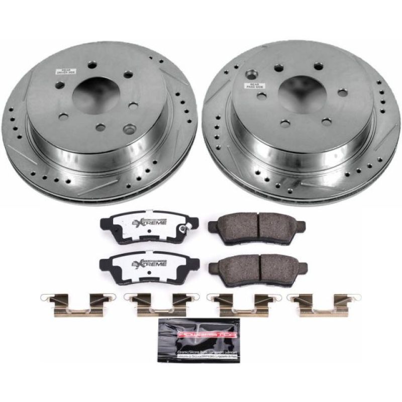 Power Stop 05-18 Nissan Frontier Rear Z36 Truck & Tow Brake Kit K4621-36