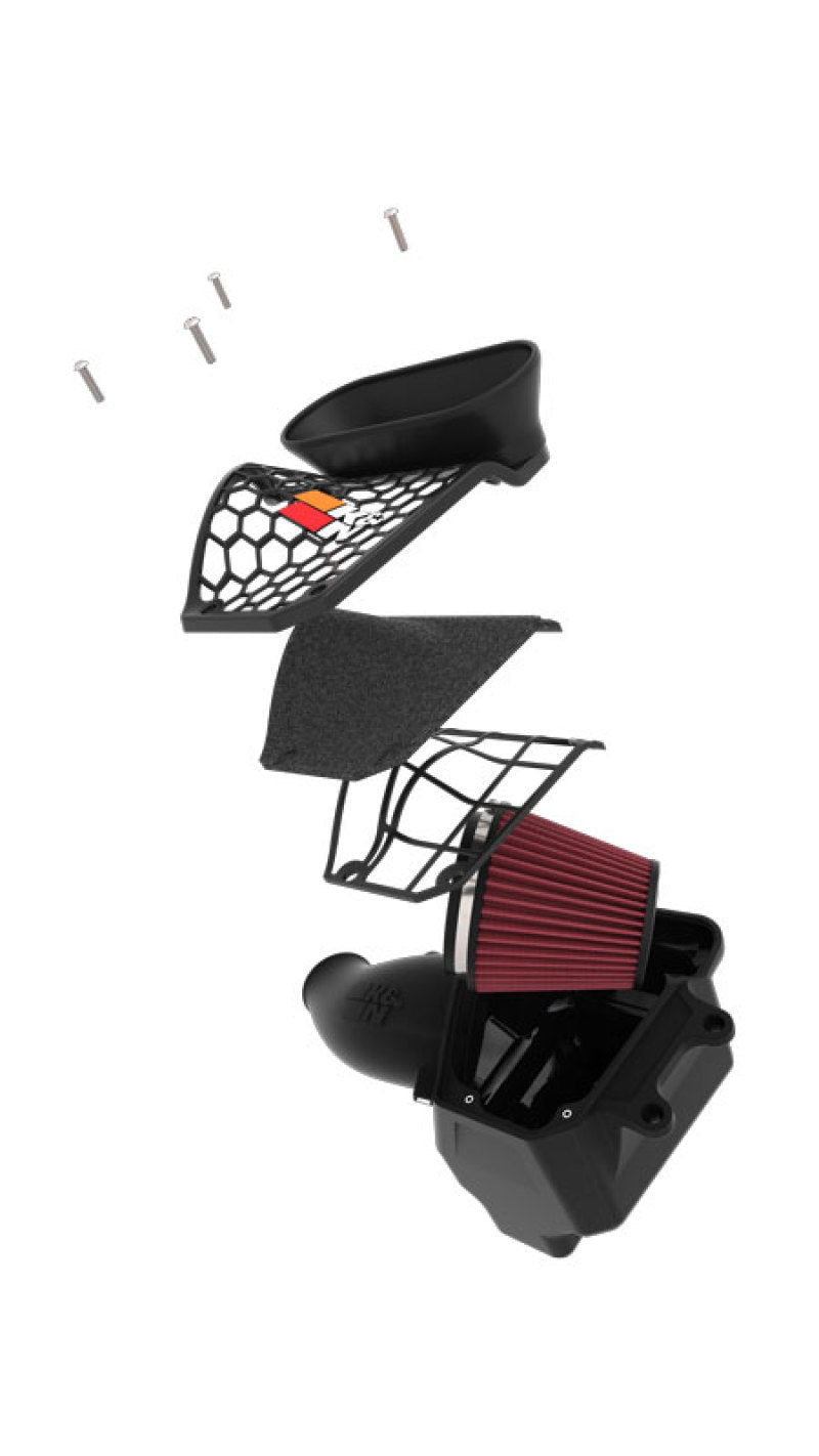 K&N 21-22 Jeep Wrangler JL V8-6.4L Aircharger Performance Intake 63-1588