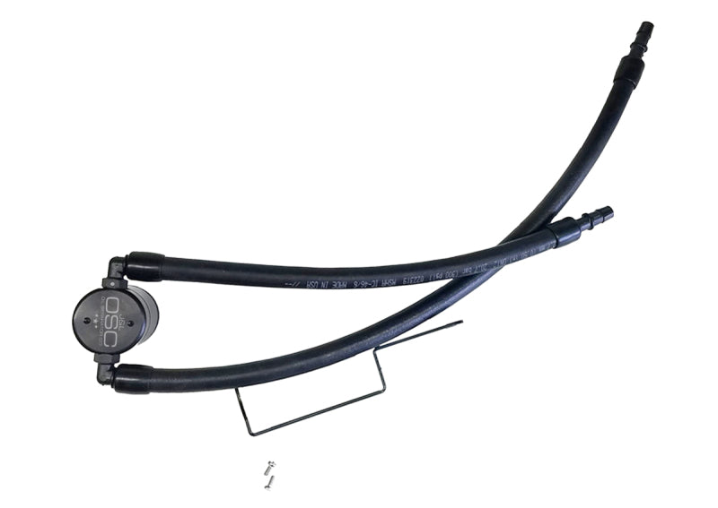 J&L 11-22 Jeep Grand Cherokee 5.7L Passenger Side Oil Separator 3.0 - Black Anodized 3066P-B