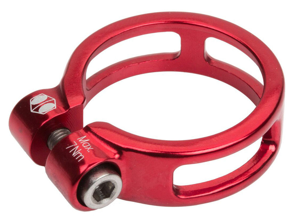 BOX Helix Seat Clamp 34.9mm Red Red 34.9mm BX-SC140F349-RD