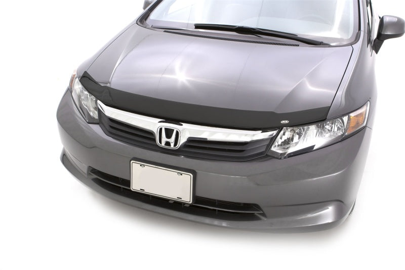 AVS 2012 Honda Civic Aeroskin Low Profile Acrylic Hood Shield - Smoke 320028