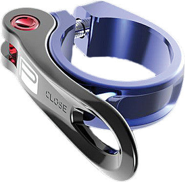 PROMAX Qr-1 Seat Clamp Blue 31.8mm PX-SC130Q318-BL