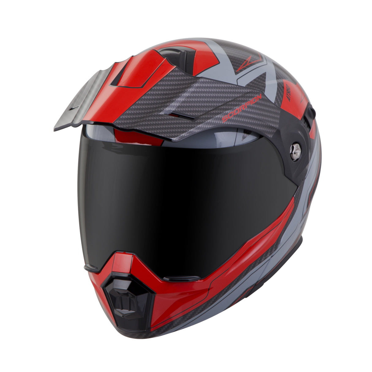 SCORPION EXO Exo-At950 Modular Helmet Tucson Red Md 95-0804