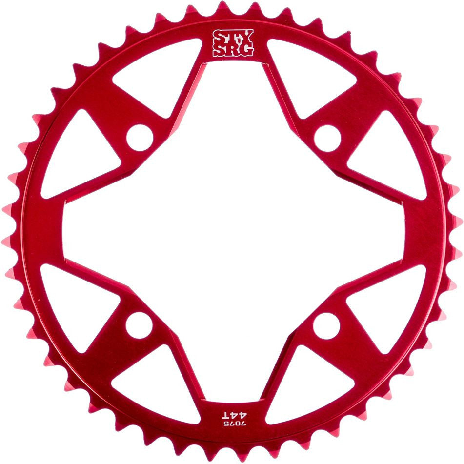 STAYSTRONG 7075 Alloy 4-Bolt Chainring Red 42t U-SS6218