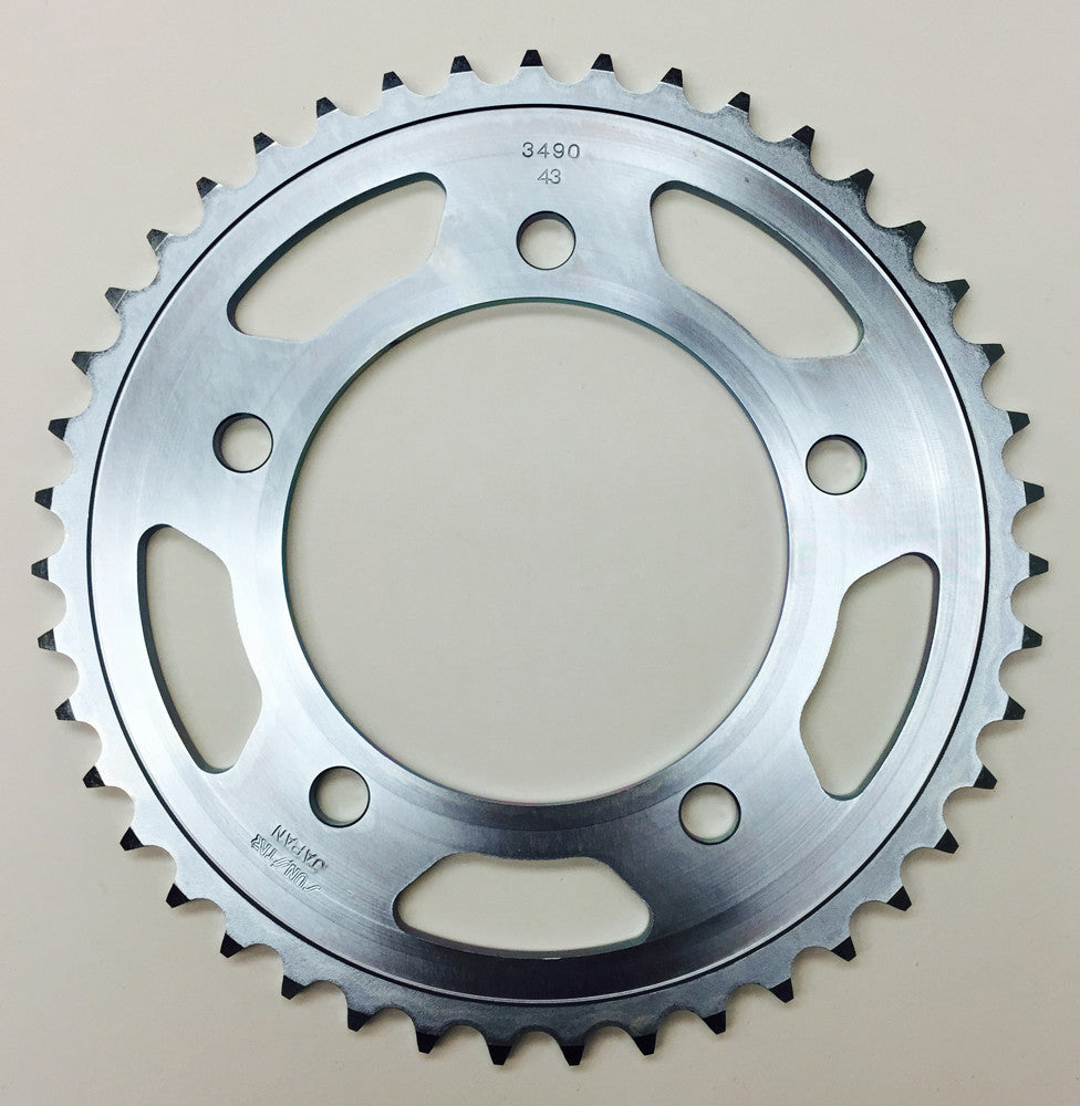 SUNSTAR Rear Sprocket Steel 43t-520 Hon 2-349043