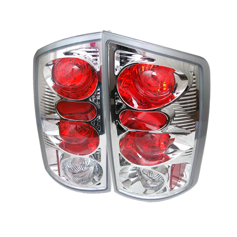 Spyder Dodge Ram 02-06 1500/Ram 2500/3500 03-06 Euro Style Tail Lights Chrome ALT-YD-DRAM02-C 5002532
