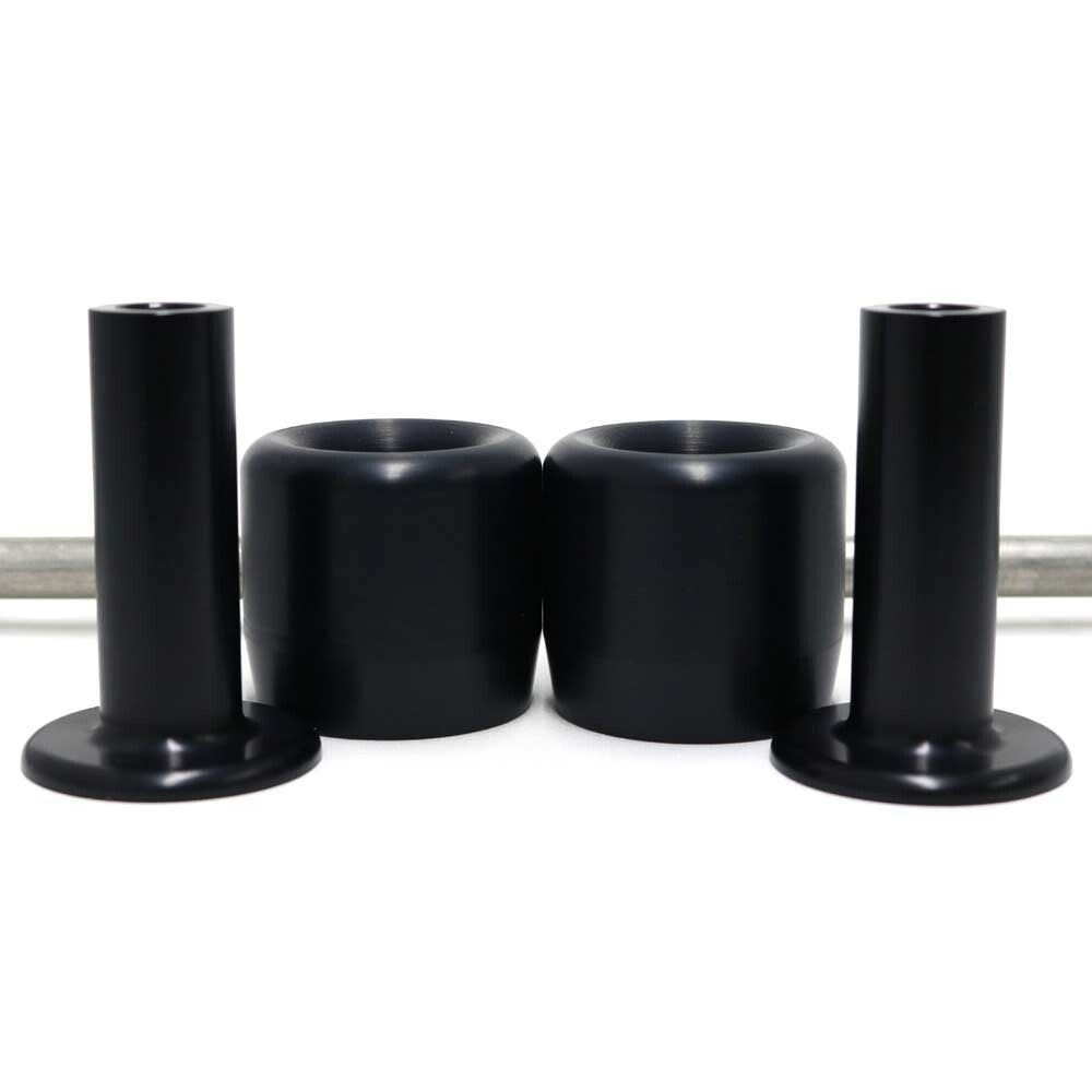 SHOGUN Frame Sliders No Cut Black 750-8309