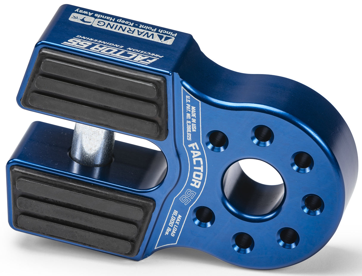 FACTOR 55 Flatlink Xtv Winch Shackle Blue 00070-02