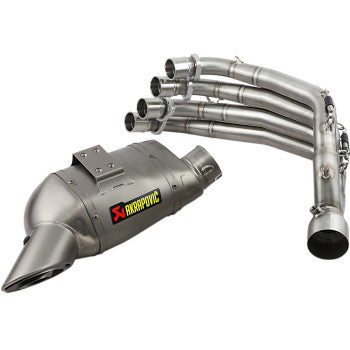 AKRAPOVIC Race Full Exhaust - Titanium CBR650R 2019-2024 /CB650F 2014-2018 S-H6R11-AFT 1810-2290