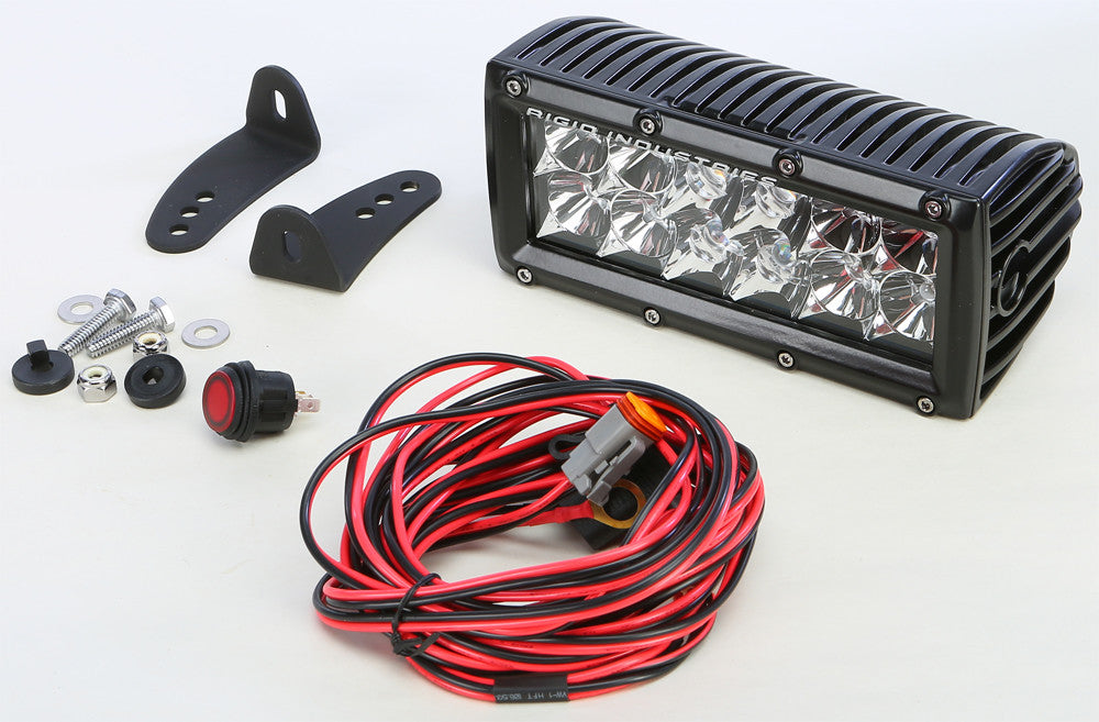 RIGID E Series Led Light Bar Combo Amber 6" 106322