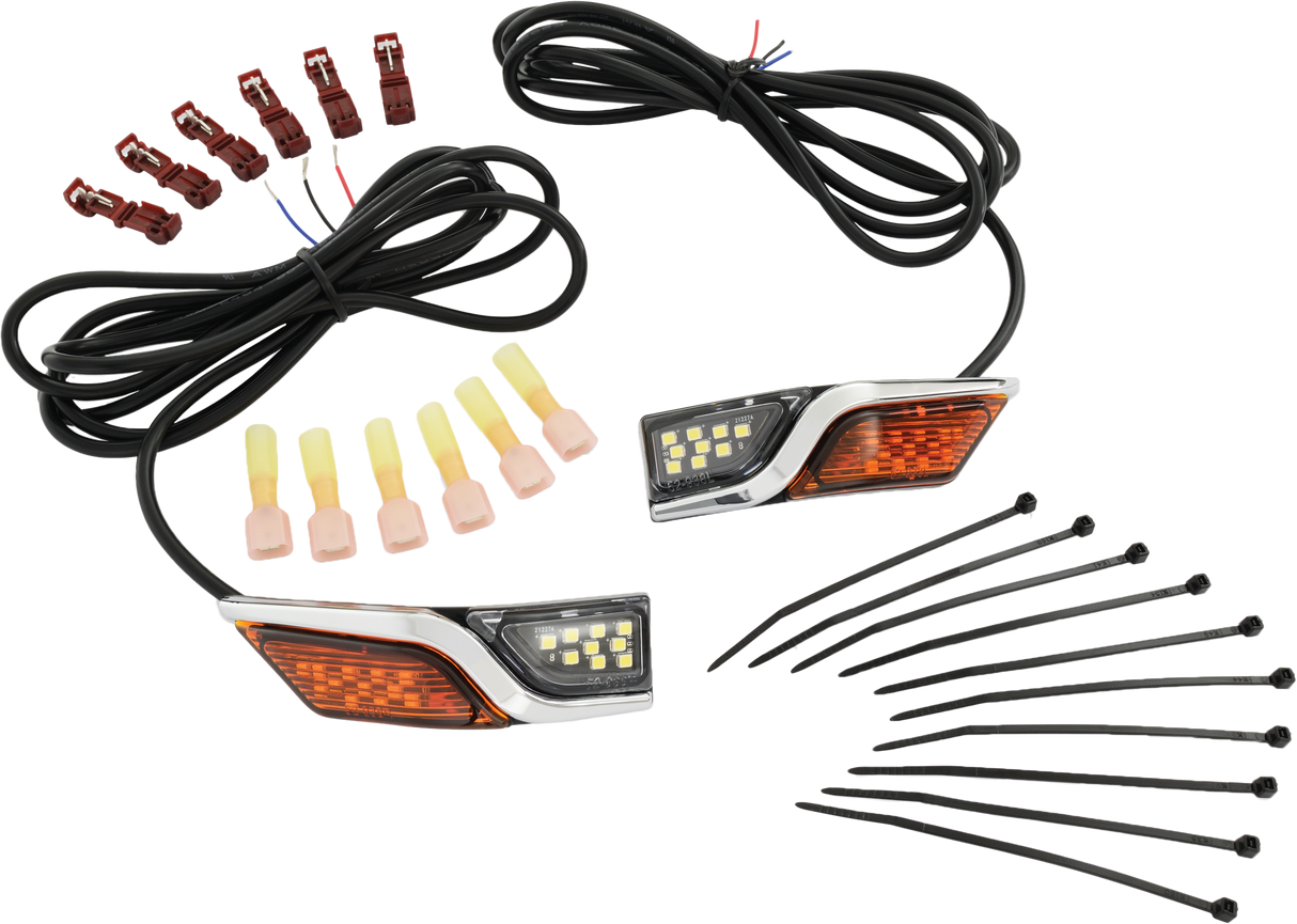 SHOW CHROME (new) Gt Tour Cowl Light Hon 52-938