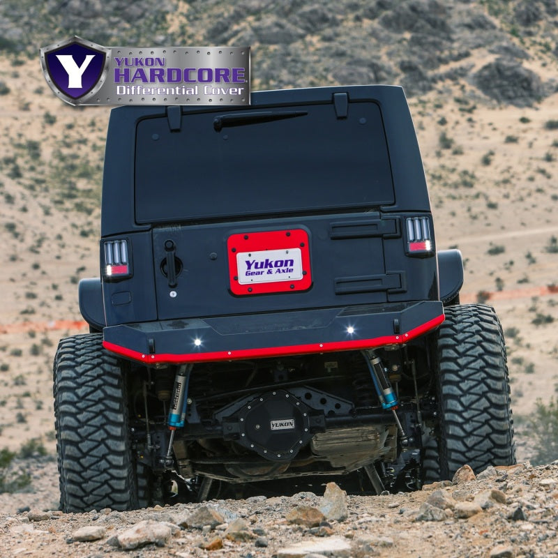 Yukon Gear Hardcore Rear Nodular Iron Cover for Jeep Wrangler JL Dana 44/220mm YHCC-D44JL-REAR