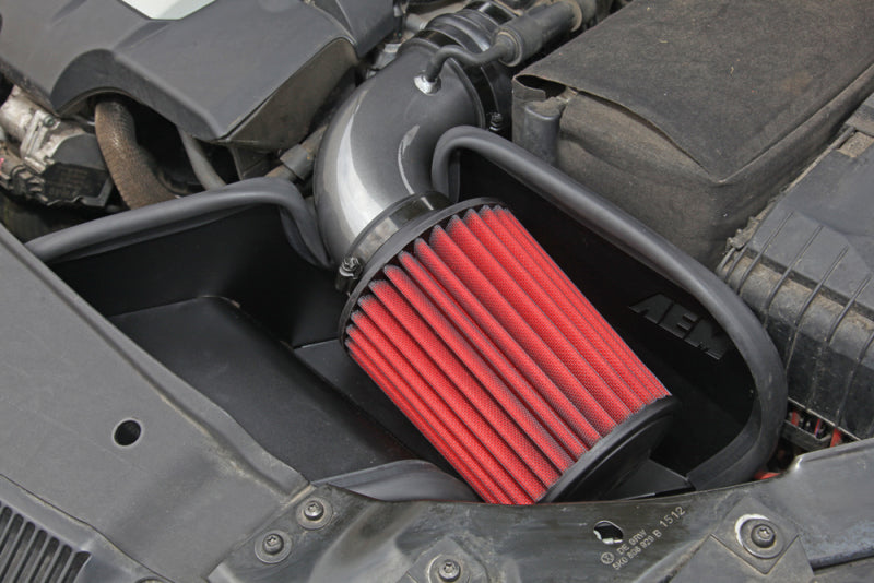 AEM 11-14 Volkswagen Jetta 2.0L L4 - Cold Air Intake System - Gunmetal Gray 21-763C