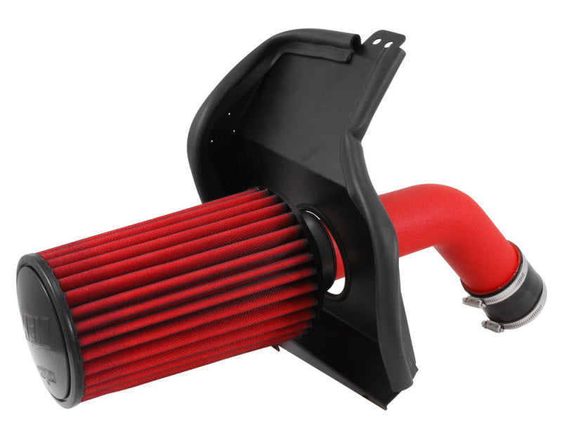 AEM 15-17 Subaru WRX STi 2.5L H4 - Cold Air Intake System - Wrinkle Red 21-735WR