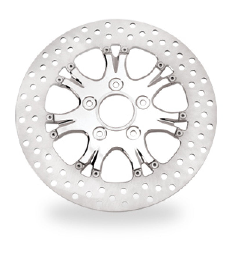 Performance Machine 11.5in Heathen Fr Lt - Chrome 0133-1522HEAS-CH