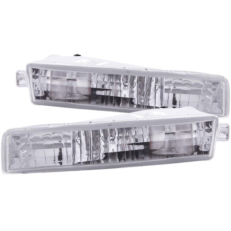 ANZO 1997-2001 Honda Prelude Euro Parking Lights Chrome 511012