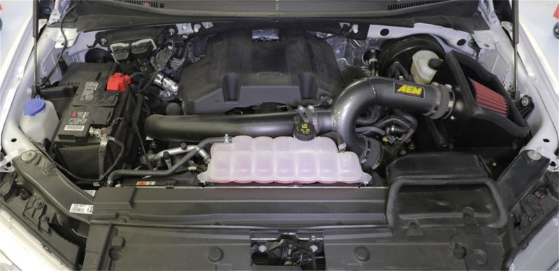 AEM 17-18 Ford F-150 3.5L V6 F/I Gunmetal Gray Cold Air Intake 21-8130DC