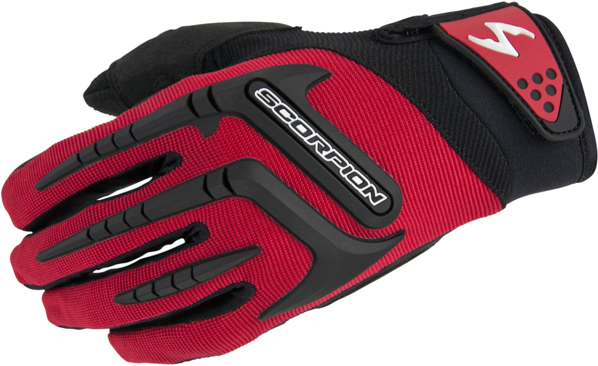 SCORPION EXO Skrub Gloves Red 2x G12-017