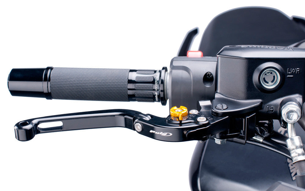PUIG Lever Adapter Brake Black Black 6356N