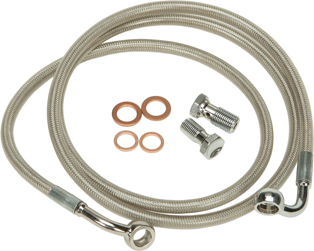 HARDDRIVE Brakeline Kit Clr Softail HD-0904