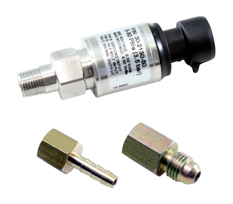 AEM 3.5 BAR MAP or 50 PSIA Stainless Steel Sensor Kit 30-2130-50