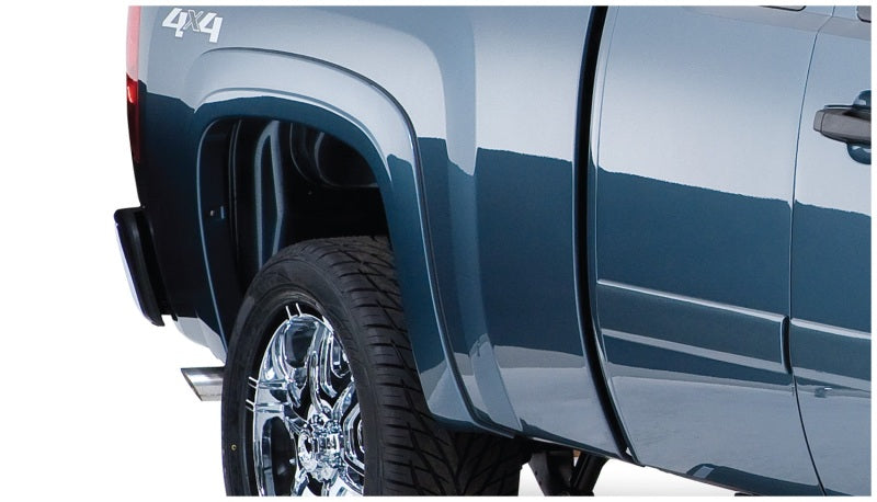 Bushwacker 07-13 Chevy Silverado 1500 Fleetside OE Style Flares 4pc 69.3in Bed - Black 40941-02