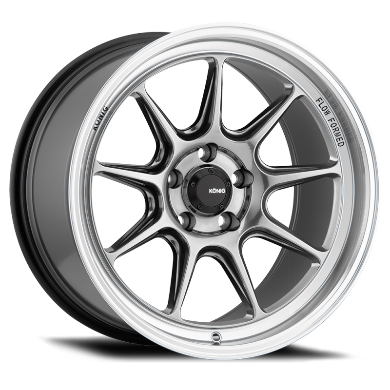 Konig Countergram 15x9 4x100 ET35 Hyper Chrome / Machined Lip CT9510035C