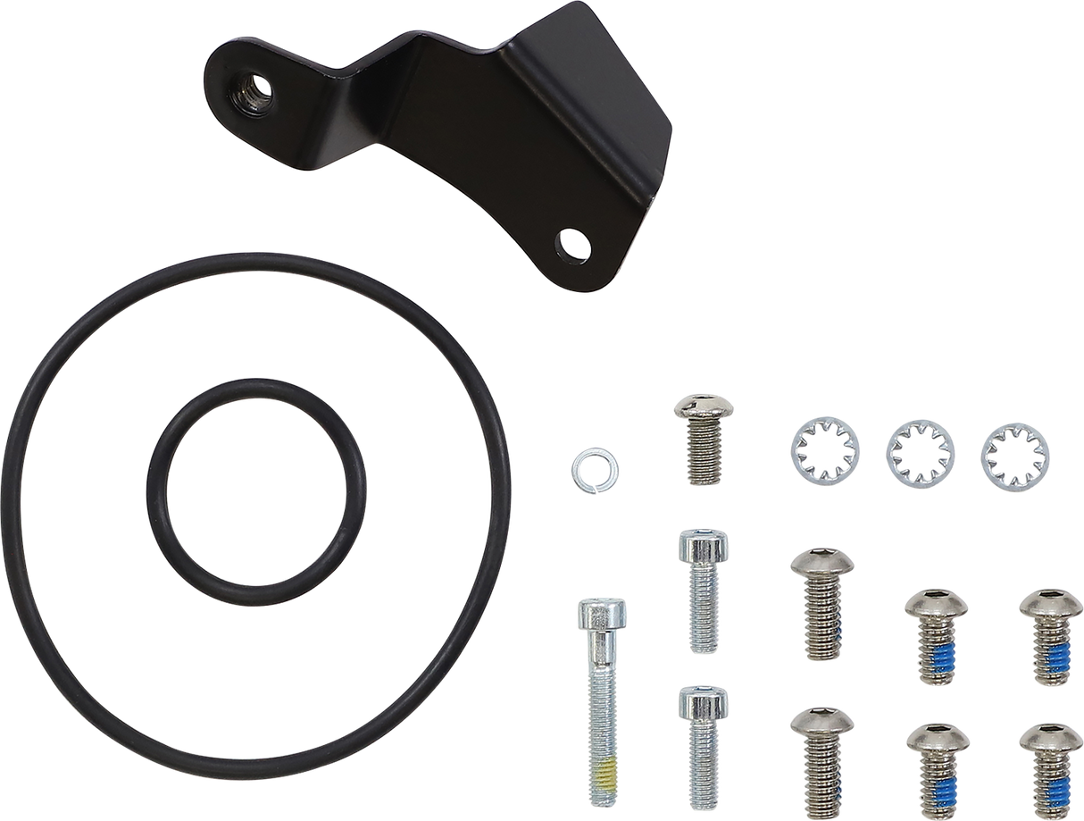 Filtro de aire liso COBRA - Negro - Perno 06-0267-03B