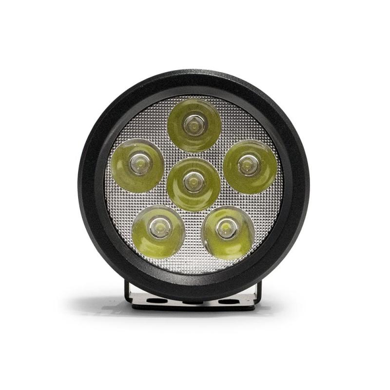 DV8 Offroad 3.5in Round 16W Driving Light Spot 3W LED - Black R3.5E16W3W