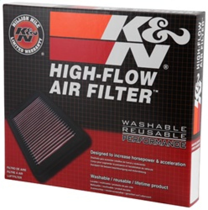 K&N 2017 Nissan Titan V8-5.6L F/I Drop In Replacement Air Filter 33-5062
