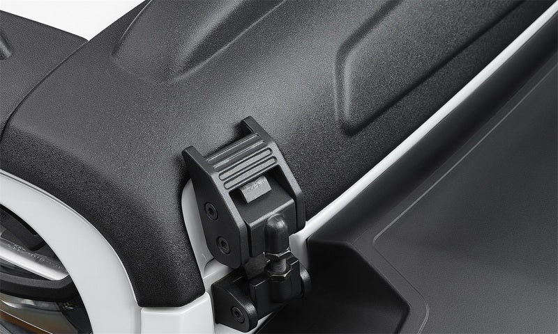 Bushwacker 18-22 Jeep Wrangler 2/4dr / 20-22 Jeep Gladiator Trail Armor Hood Armor (3pc) - Tex. Blk 14131