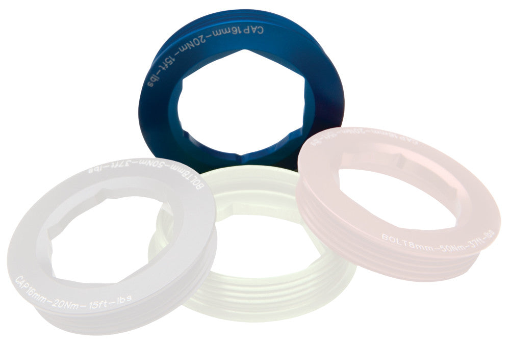 RACE FACE Cinch Drive Side Puller Cap Blue F30026BLU