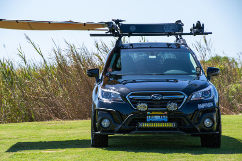 KC HiLiTES SlimLite 6in. LED Light 50w Spot Beam (Pair Pack System) - Black 100