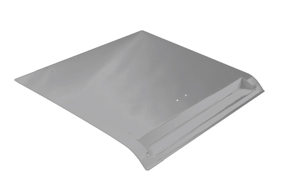 PRO ARMOR Asylum Roof W/Light Bar Pocket Sparkle Silver Metallic P141297SSM