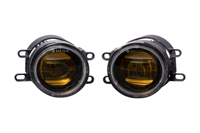Diode Dynamics Elite Series Type B Fog Lamps - Yellow (Pair) DD5137P