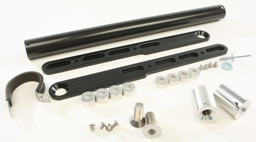 STRAIGHTLINE Pol Carbon Bumper Black Axys Rush/Switchback S/M 182-106