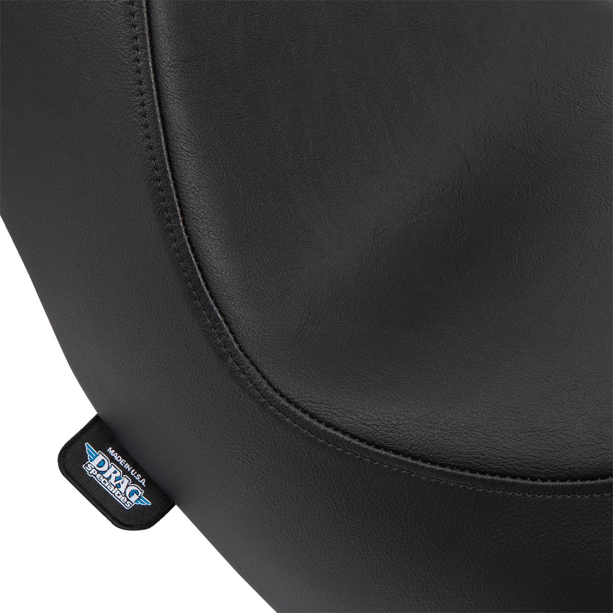 DRAG SPECIALTIES Asiento Predator III - Liso - Negro - FL/FX '18-'22 0802-1490