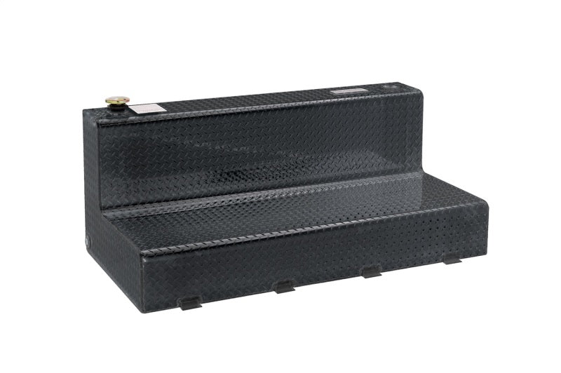 Deezee Universal Tanks - Auxiliary L-Shape Black Tread Aluminum (80 Gal) DZ 91767XB