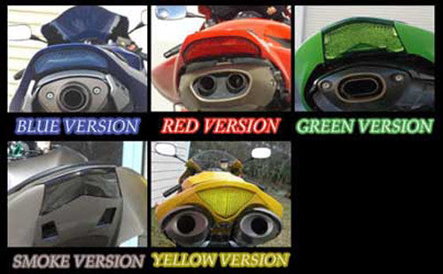 CLEAR Integrated Taillight Assy Yel CTL-0096-ITY