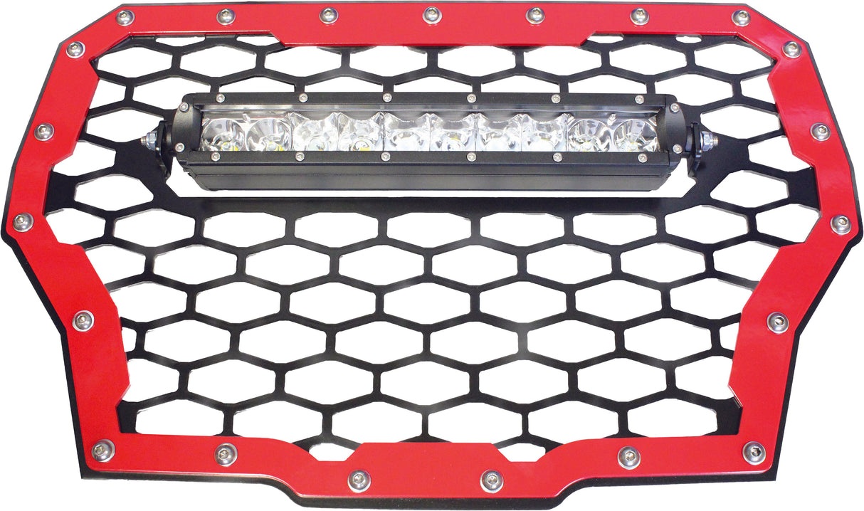 MODQUADMq Grill Bk/Or W/Lght Pol TrboRZR-FGLS-T-OR