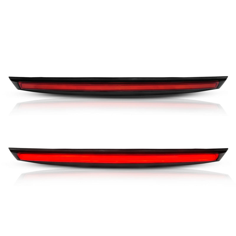 ANZO 2007-2014 Chevrolet Suburban 1500 LED 3rd Brake Light Black Housing Red Lens w/ Spoiler 1pc 531110