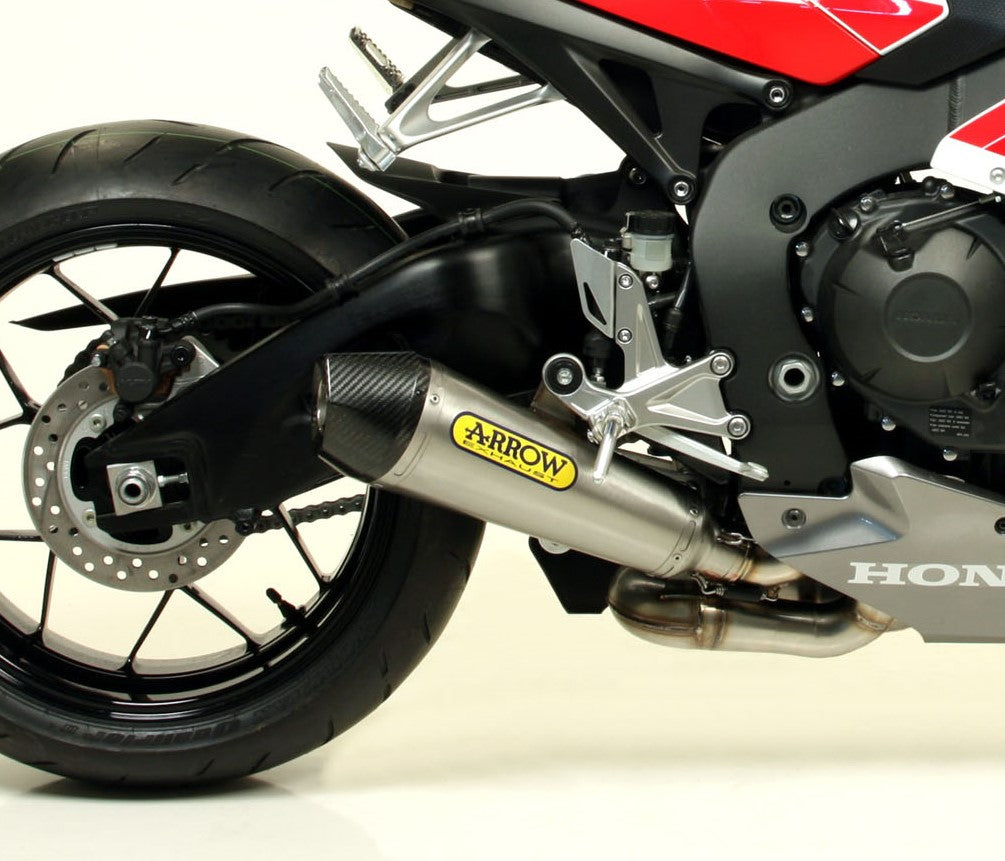 IN STOCK 71818XKI Arrow X-Kone Exhaust, Nichrome for Honda CBR1000RR 2014-2016