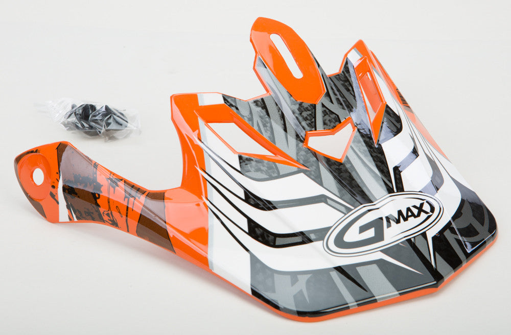 GMAX Gm-46x-1 Shredder Visor Orange Xs-Sm G046015