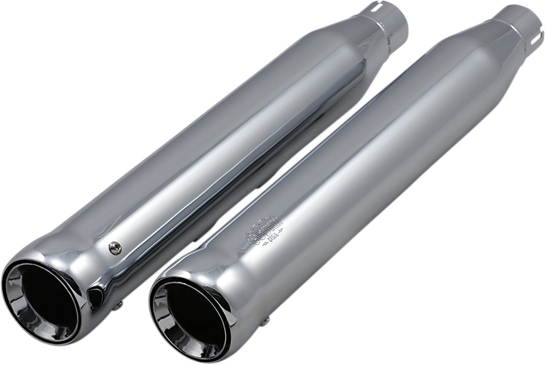 COBRA Neighbor Hater Mufflers Chrome Fat Boy 2016-2017 /Softail 6042