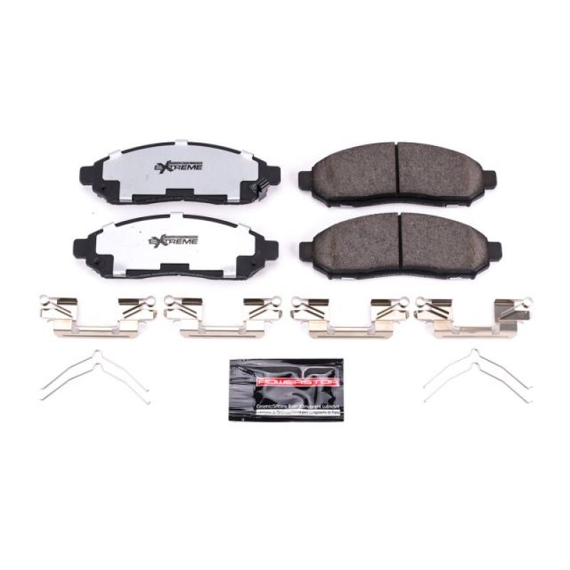 Power Stop 16-18 Chevrolet City Express Front Z36 Truck & Tow Brake Pads w/Hardware Z36-1094