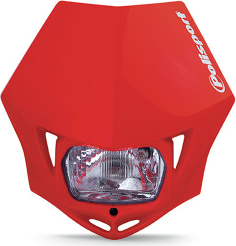 POLISPORT Mmx Headlight Red 8663500006