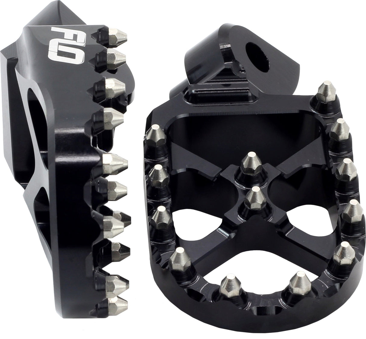 FLO MOTORSPORTS Pro Series Foot Pegs Black Suz FPEG-796BLK