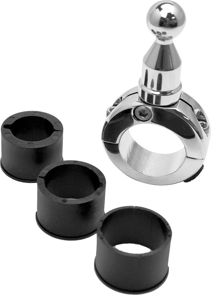 TECHMOUNT 4g Handlebar Mount Chrome 7/8"-1-1/4" 4-30912C