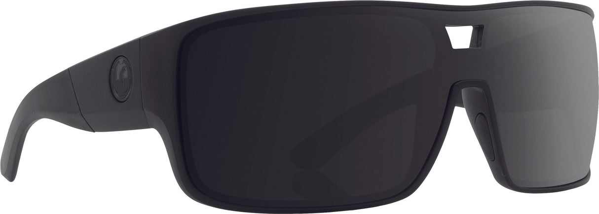 DRAGON Hex Sunglasses Matte Black W/Grey Lens 293977415003